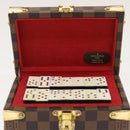 LOUIS VUITTON Damier Ebene Domino 28 Trunk LV Auth 29522SM-8