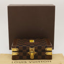 LOUIS VUITTON Damier Ebene Domino 28 Trunk LV Auth 29522SM-12