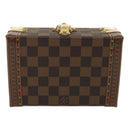 LOUIS VUITTON Damier Ebene Domino 28 Trunk LV Auth 29522SM-13