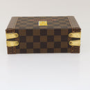 LOUIS VUITTON Damier Ebene Domino 28 Trunk LV Auth 29522SM-6
