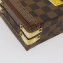 LOUIS VUITTON Damier Ebene Domino 28 Trunk LV Auth 29522SM-14