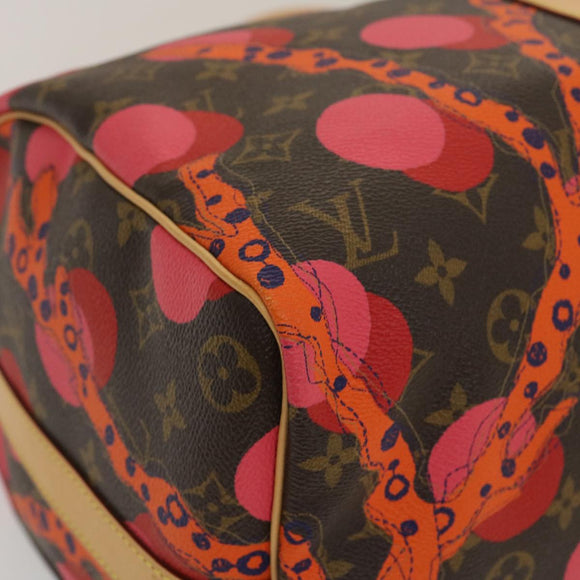 LOUIS VUITTON Monogram Ramages Keepall Bandouliere 45 Bag M41413 LV Auth 29545SV