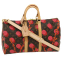 LOUIS VUITTON Monogram Ramages Keepall Bandouliere 45 Bag M41413 LV Auth 29545SV-1