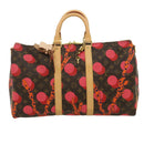 LOUIS VUITTON Monogram Ramages Keepall Bandouliere 45 Bag M41413 LV Auth 29545SV-13