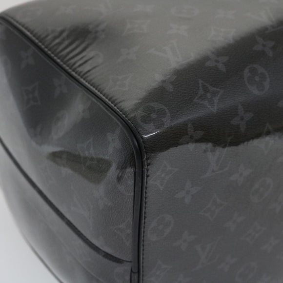 LOUIS VUITTON Eclipse Glaze Keepall Bandouliere 50 Boston Bag M43901 Auth 29548S