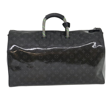 LOUIS VUITTON Eclipse Glaze Keepall Bandouliere 50 Boston Bag M43901 Auth 29548S - 0