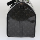 LOUIS VUITTON Eclipse Glaze Keepall Bandouliere 50 Boston Bag M43901 Auth 29548S-3