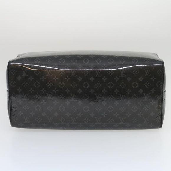 LOUIS VUITTON Eclipse Glaze Keepall Bandouliere 50 Boston Bag M43901 Auth 29548S