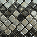 CHANEL Chain Boy Chanel Shoulder Bag Tile Black Multicolor CC Auth 29551A-15