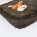 LOUIS VUITTON Monogram Panda Pochette Accessoires Pouch M51981 LV Auth 29555AM-17