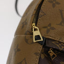 LOUIS VUITTON Monogram Reverse Palm Springs Mini Backpack M42411 LV Auth 29556SM-9