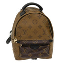 LOUIS VUITTON Monogram Reverse Palm Springs Mini Backpack M42411 LV Auth 29556SM-1