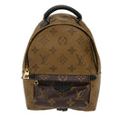 LOUIS VUITTON Monogram Reverse Palm Springs Mini Backpack M42411 LV Auth 29556SM-13