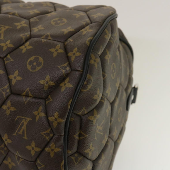 LOUIS VUITTON Monogram Macassar Neo sporty Hexagon Boston Bag M40398 Auth 29557SM
