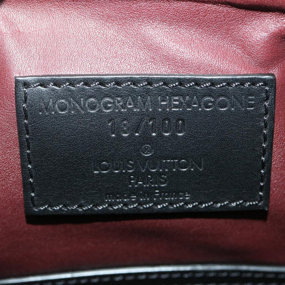 LOUIS VUITTON Monogram Macassar Neo sporty Hexagon Boston Bag M40398 Auth 29557SM