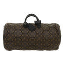 LOUIS VUITTON Monogram Macassar Neo sporty Hexagon Boston Bag M40398 Auth 29557SM-13
