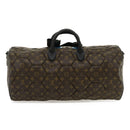 LOUIS VUITTON Monogram Macassar Neo sporty Hexagon Boston Bag M40398 Auth 29557SM-2