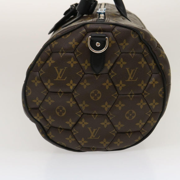 LOUIS VUITTON Monogram Macassar Neo sporty Hexagon Boston Bag M40398 Auth 29557S