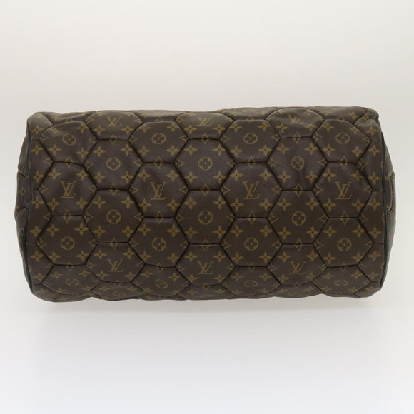 LOUIS VUITTON Monogram Macassar Neo sporty Hexagon Boston Bag M40398 Auth 29557S