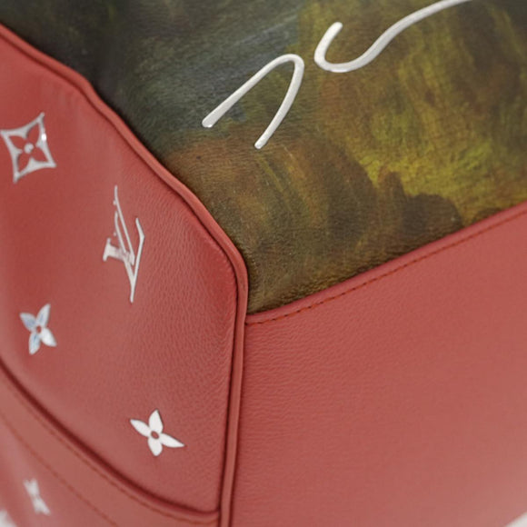 LOUIS VUITTON Masters Collection Keepall Bandouliere 50 Boston M43377 Auth 29559S