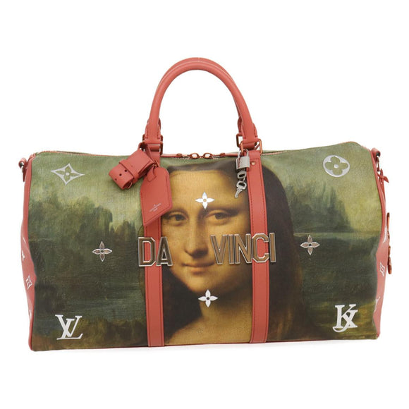 LOUIS VUITTON Masters Collection Keepall Bandouliere 50 Boston M43377 Auth 29559S