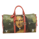 LOUIS VUITTON Masters Collection Keepall Bandouliere 50 Boston M43377 Auth 29559SM-13