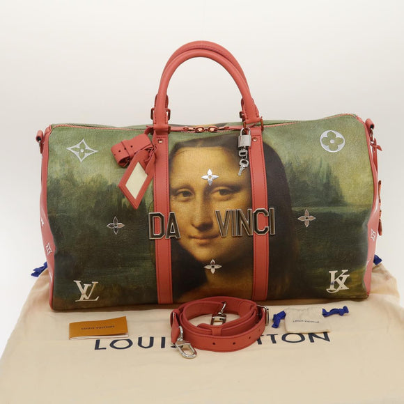 LOUIS VUITTON Masters Collection Keepall Bandouliere 50 Boston M43377 Auth 29559SM