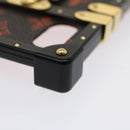 LOUIS VUITTON Transformed Monogram Cat Eye Trunk iPhone Case M63891 Auth 29562A-15