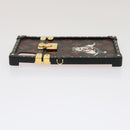 LOUIS VUITTON Transformed Monogram Cat Eye Trunk iPhone Case M63891 Auth 29562M-5