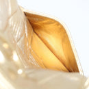 CHANEL Matelasse Shoulder Bag Lamb Skin Gold CC Auth 29567AV-17