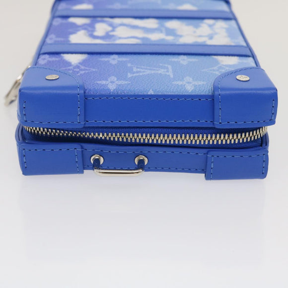 LOUIS VUITTON Monogram Clouds Soft Trunk Wallet Shoulder Bag M45432 Auth 29570S