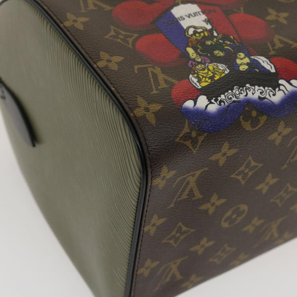 LOUIS VUITTON Monogram Epi Kabuki Speedy 30 Handtasche M43505 LV Auth 29583SM