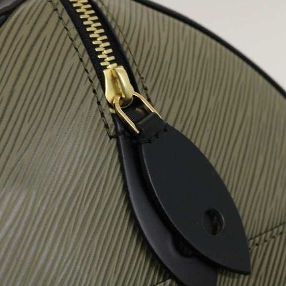 LOUIS VUITTON Monogram Epi Kabuki Speedy 30 Handtasche M43505 LV Auth 29583SM