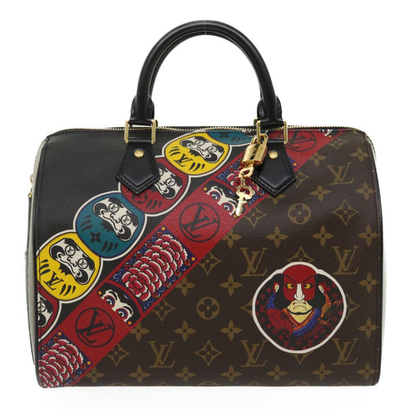 LOUIS VUITTON Monogram Epi Kabuki Speedy 30 Handtasche M43505 LV Auth 29583SM