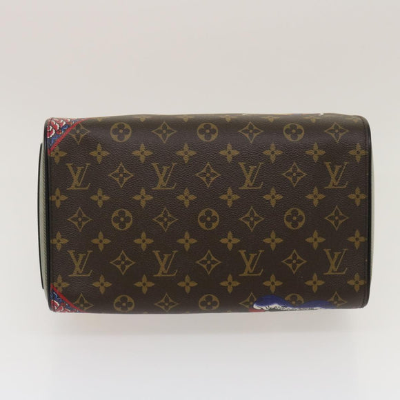 LOUIS VUITTON Monogram Epi Kabuki Speedy 30 Handtasche M43505 LV Auth 29583SM