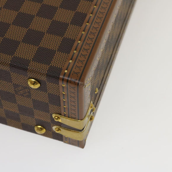 LOUIS VUITTON Damier Ebene President Trunk SPO N47500 LV Auth 29584SM