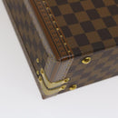 LOUIS VUITTON Damier Ebene President Trunk SPO N47500 LV Auth 29584SM-16
