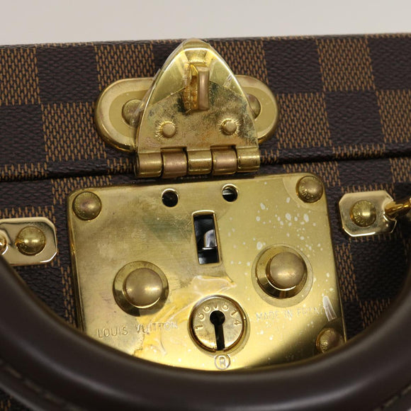 LOUIS VUITTON Damier Ebene President Trunk SPO N47500 LV Auth 29584SM