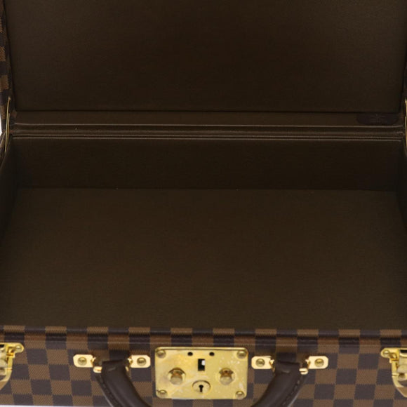 LOUIS VUITTON Damier Ebene President Trunk SPO N47500 LV Auth 29584SM