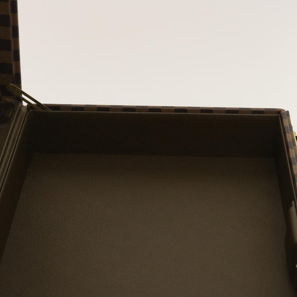 LOUIS VUITTON Damier Ebene President Trunk SPO N47500 LV Auth 29584SM