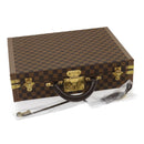 LOUIS VUITTON Damier Ebene President Trunk SPO N47500 LV Auth 29584SM-1