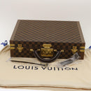 LOUIS VUITTON Damier Ebene President Trunk SPO N47500 LV Auth 29584SM-12