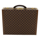 LOUIS VUITTON Damier Ebene President Trunk SPO N47500 LV Auth 29584SM-13