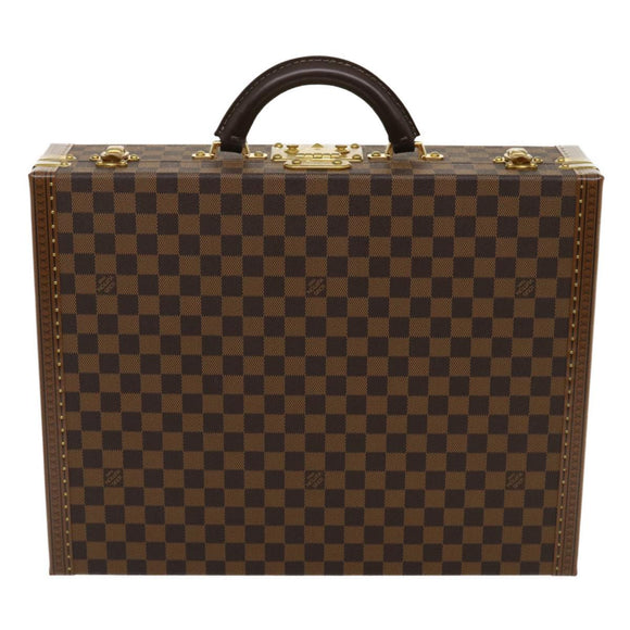 LOUIS VUITTON Damier Ebene President Trunk SPO N47500 LV Auth 29584SM