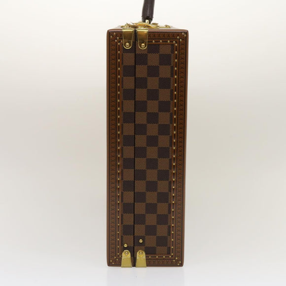 LOUIS VUITTON Damier Ebene President Trunk SPO N47500 LV Auth 29584SM