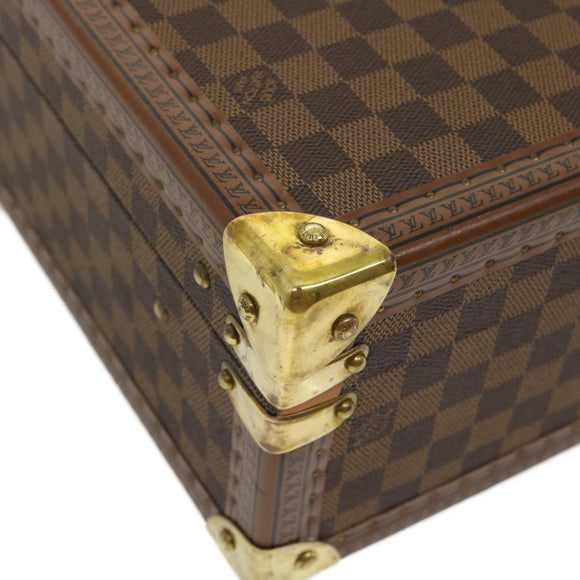 LOUIS VUITTON Damier Ebene Cotteville 40 Trunk LV Auth 29607SV