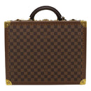 LOUIS VUITTON Damier Ebene Cotteville 40 Trunk LV Auth 29607SV-3