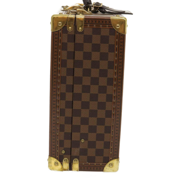 LOUIS VUITTON Damier Ebene Cotteville 40 Trunk LV Auth 29607SV