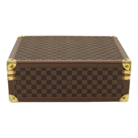LOUIS VUITTON Damier Ebene Cotteville 40 Trunk LV Auth 29607SV