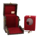 LOUIS VUITTON Monogram Coffret Winding Machine Zubehörkoffer M48126 Auth 29828SM-1